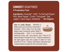 24 Mantra Organic Rasam Powder - 100gms | Pack of 1 | 100% Organic | Chemical Free & | Pesticides Free | Unadulterated | Flavourful | Aromatic