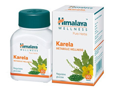 Himalaya Himalaya Wellness Pure Herbs Karela Metabolic Wellness - 60 Tablets, White
