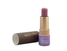 SoulTree Ayurvedic Lip Balm with Viola & Kokum Butter – Nourishing, Softening, and Moisturizing for Smooth, Supple Lips – 3.5g
