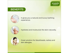 Vaadi Herbals Divine Sandal Soap with Saffron and Turmeric, 75g