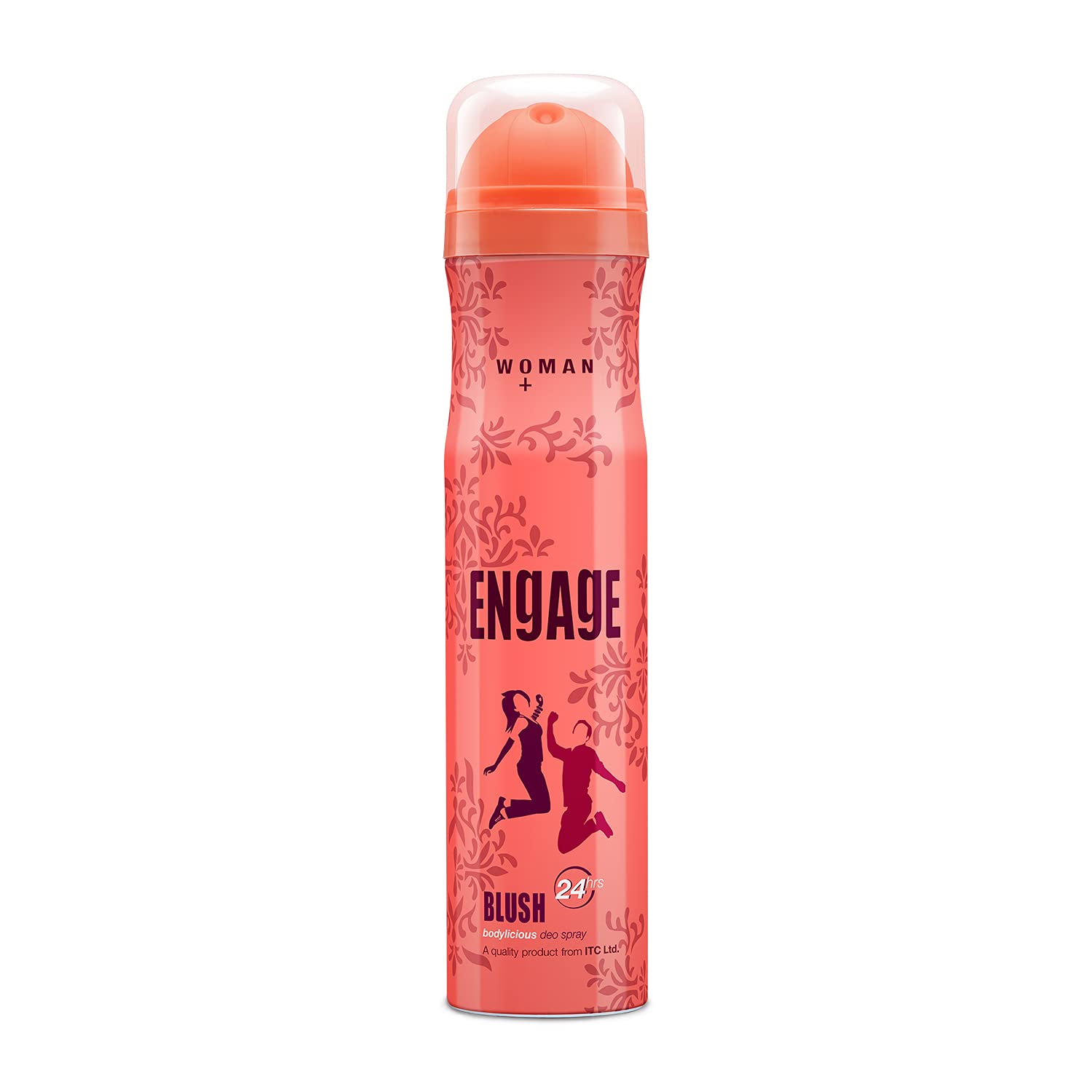 Engage Blush Deodorant For Women Fruity and Floral, Skin