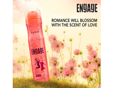 Engage Blush Deodorant For Women, Fruity and Floral, Skin Friendly, 150 ml Deo Body Spray