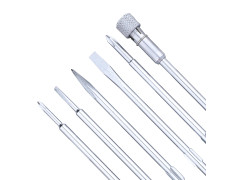 TAPARIA Screw Driver Set with Bulb - 840 (Neon, Silver and Green)