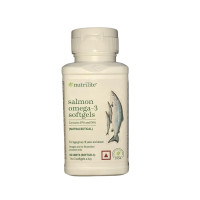 Amway Nutrilite Salmon Omega 3- Pack of 60N Softgels