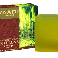 Vaadi Herbals Becalming Tea Tree Soap Anti Acne Therapy, 75g
