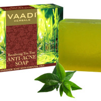 Vaadi Herbals Becalming Tea Tree Soap Anti Acne Therapy, 75g