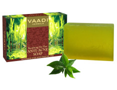 Vaadi Herbals Becalming Tea Tree Soap Anti Acne Therapy, 75g