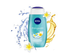 NIVEA Frangipani & Oil 250ml Body Wash| Shower Gel with Care Oil Pearls| Refreshing Scent of Frangipani Flower|Clean, Healthy & Moisturized Skin
