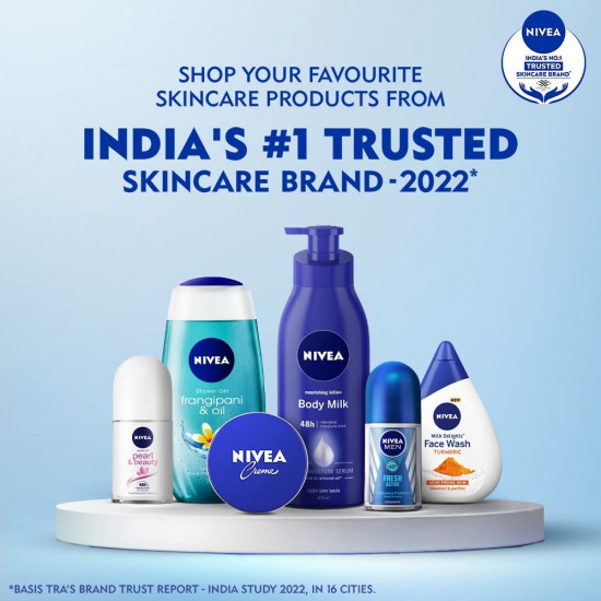 NIVEA Frangipani & Oil 250ml Body Wash| Shower Gel with Care Oil Pearls| Refreshing Scent of Frangipani Flower|Clean, Healthy & Moisturized Skin