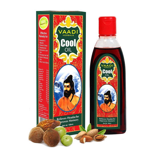 Vaadi Herbals Cool Oil with Triphla and Almond, 200ml