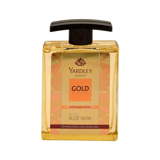 Yardley Gold After Shave Lotion with Aloe Vera, 100ml