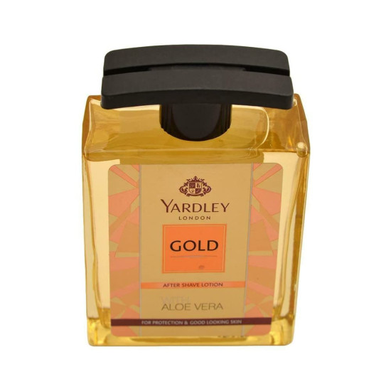 Yardley Gold After Shave Lotion with Aloe Vera, 100ml