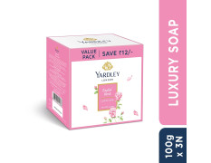 Yardley London English Rose Luxury Soap, 100 G, Pack of 3