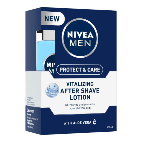 NIVEA MEN Shaving, Protect & Care After Shave Lotion, 100ml