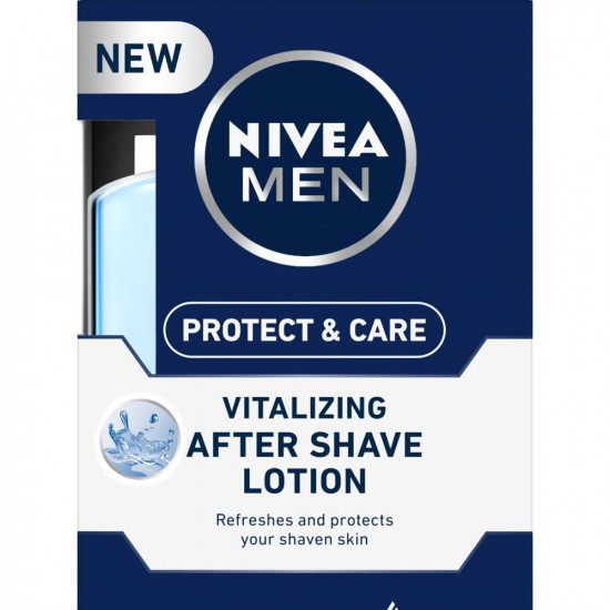 NIVEA MEN Shaving, Protect & Care After Shave Lotion, 100ml