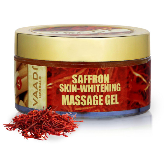 Vaadi Herbals Saffron Skin Whitening Massage Gel, 50ml