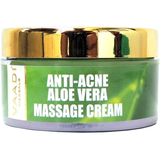 Vaadi Herbals Anti Acne Aloe Vera Massage Cream, 50 Gm