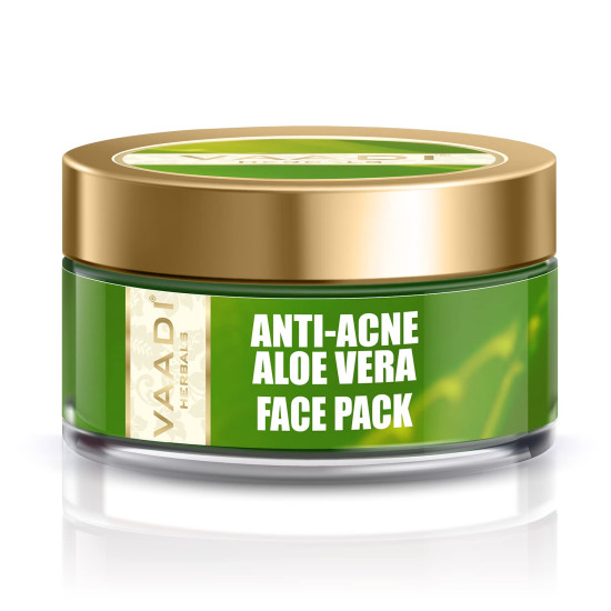 Vaadi Herbals Anti Acne Aloe Vera Face Pack, 70 Gm