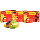 Vaadi Herbals Fruit Splash Soap with Extracts of Orange, Peach, Green Apple and Lemon, 75gms x 3