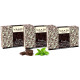 Vaadi Herbals Value Tempting Chocolate and Mint Soap, Deep Moisturising Therapy, 3 x 75g