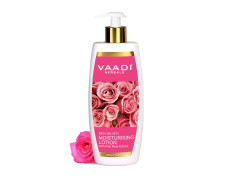 Vaadi Herbals Moisturising Lotion with Pink Rose Extract, 350 ml