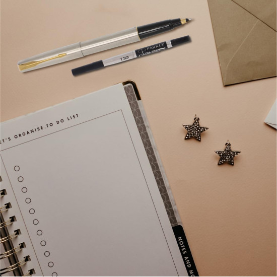 Parker Ultra Fine Navigator Roller Ball Refill, Black Parker Ultra Fine Navigator Roller Ball Refill, Black