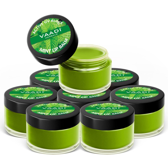 Vaadi Herbals Super Value Balm, Mint, 10gms x 8