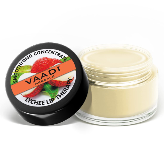 Vaadi Herbals Lip Balm, Lychee, 10 Gm