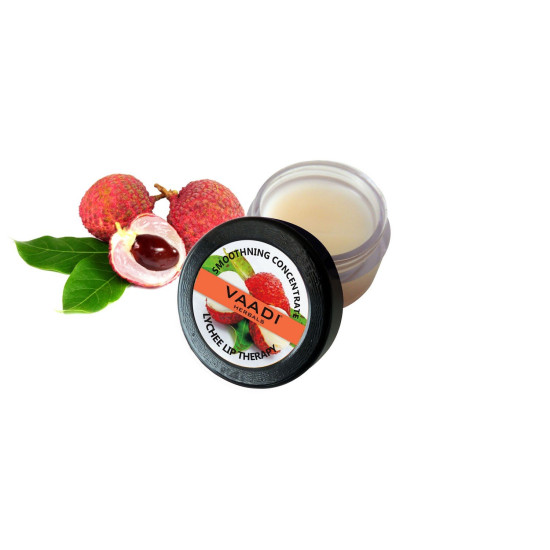 Vaadi Herbals Lip Balm, Lychee, 10 Gm