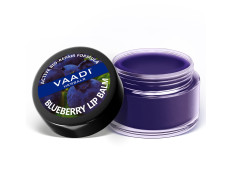 Vaadi Herbals Lip Balm, Blueberry, 10g