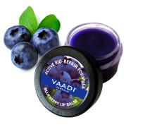 Vaadi Herbals Lip Balm, Blueberry, 10g