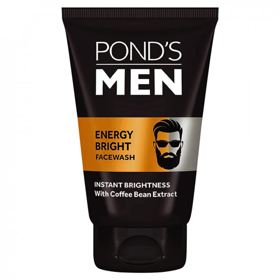 Pond's Men Energy Bright Anti-Dullness Facewash With Coffee Bean, 50 g