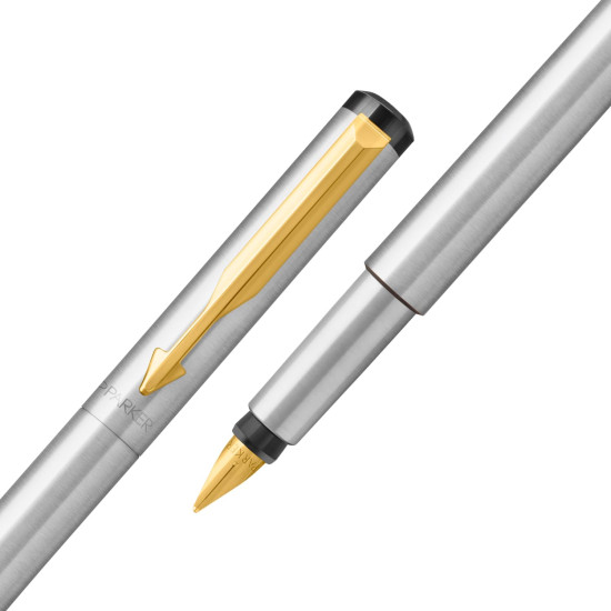Parker Vector Stainless Steel GT Fountain Pen Parker Vector Stainless Steel GT Fountain Pen