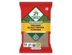 24 Mantra Organic Black Pepper Powder/Kalimirch Powder/Nalla Miriyalapudi - 100gms | Pack of 1 | 100% Organic | Chemical Free & Pesticides Free | Unadulterated | Enhances Taste