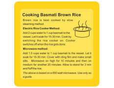 24 Mantra Organic Unpolished Basmati Rice Premium Brown/Basmati Brown Chawal - 1 Kg | Pack of 1 | 100% Organic | Chemical Free & Pesticides Free