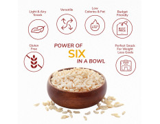 24 Mantra Organic Puffed Rice/Murmura/Ubbina Annam - 200gms | Pack of 1 | Chemical Free & Pesticides Free | Naturally Gluten-Free