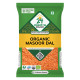 24 Mantra Organic Unpolished Masoor Dal/Red Lentil - 500 gms | 100% Organic | Chemical Free & Pesticides Free | Tastier & Rich Flavour