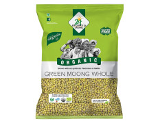 24 Mantra Organic – Green Moong Whole/sabut/saboot, 1kg