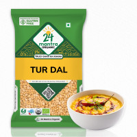 24 Mantra Organic Toor Dal/Tur Dal/Arhar Dal 1Kg