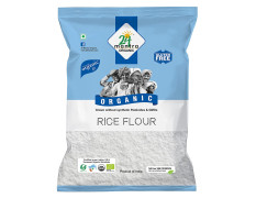 24 Mantra Organic Rice Flour/Chawal Atta - 500gms, Pack of 1, Organic
