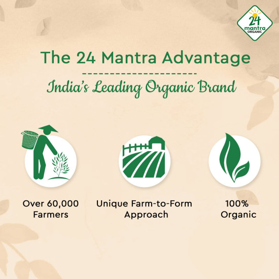 24 Mantra Organic Rice Flour/Chawal Atta - 500gms, Pack of 1, Organic