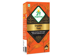 24 Mantra Organic Tulsi Tea Powder - 50gms, Pack of 1, 100% Organic