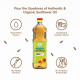 24 Mantra Organic Coldpressed Sunflower Oil 1L | Pack of 1 | 100% Organic | Chemical Free & Pesticides Free