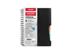 Luxor 5 Subject Single Ruled Notebook - A5 Size, 300 Pages, 70 GSM