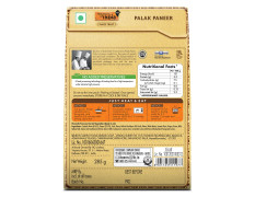 Kitchens of India Daily Treat Ready Meals - Palak Paneer, 285g
