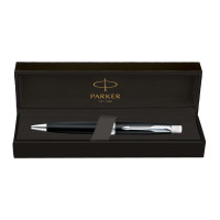 Parker Aster Matte Black Chrome Trim Ball Pen