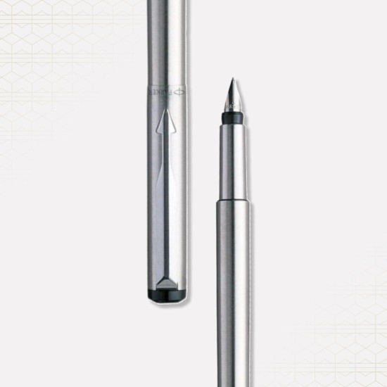 Parker Vector CT Fountain Pen, Stainless Steel Parker Vector CT Fountain Pen, Stainless Steel