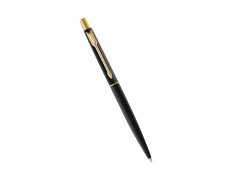 Parker Classic Matte Black Gold Trim Ball Pen| Ink Color - Blue | Unique Gift For Employees | Leading Pen For Corporate