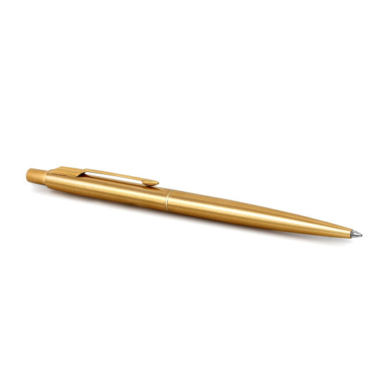 Parker Classic Gold Trim Ball Pen | Blue Ink | Ballpoint Pen for Smooth Writing | Iconic Parker Craftsmanship | Premium Gifting Choice