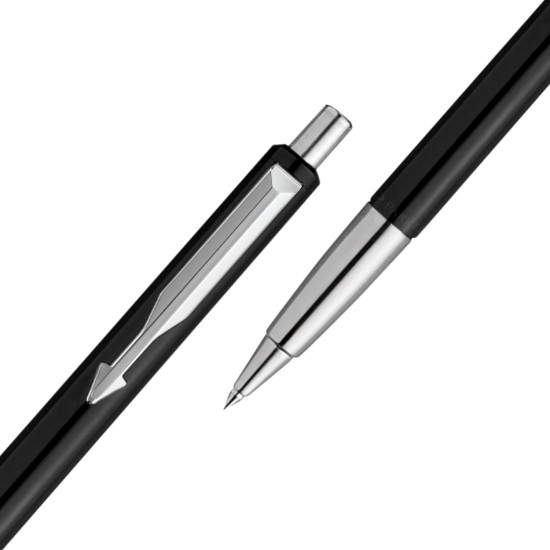 Parker Vector Standard Chrome Trim Ball Pen (Ink - Blue) Parker Vector Standard Chrome Trim Ball Pen (Ink - Blue)